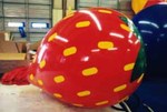 7ft Strawberry Helium Balloon